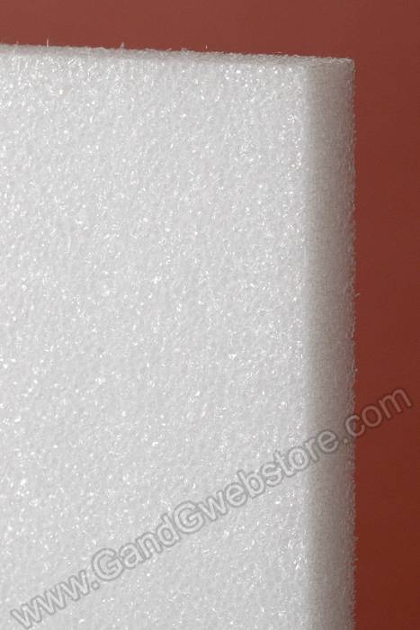 Gramco Styrofoam Sheets Craft Supplies, 1 1/2 x 12 x 36 White