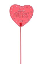 12" HAPPY MOTHER'S DAY RED PKG/12