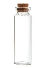 2.75" GLASS HOLY WATER BOTTLE CLEAR PKG/12