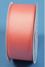 1.5" X 15YDS GROSGRAIN WIRED RIBBON CORAL