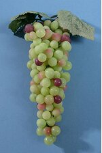 8" SMALL ROUND GRAPES GREEN/ROSE