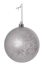100MM VP Matt Mercury Ball Ornament BX4 Silver