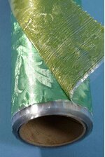 20" X 30' POLY EMBOSSED FOIL NILE GREEN