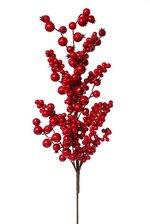 28" WATER PROOF MIXED BERRY CRAB APPLE SPRAY RED