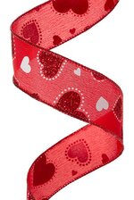 1.5" x 10YD PASSION RED