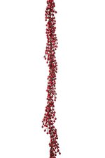6FT RED BERRY GARLAND RED