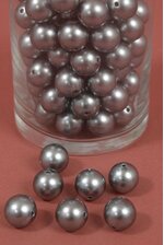 18MM ABS PEARL BEADS GREY PKG(500g)