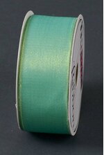 1.5" X 20YDS WIRED AVALON RIBBON TURQUOISE