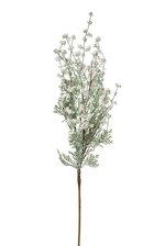32"FROSTED WEEPING MINI BERRY CEDAR SPRAY NATURAL FROSTED