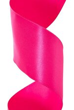 2.5" X 15YDS WIRED SUPREME RIBBON HOT PINK