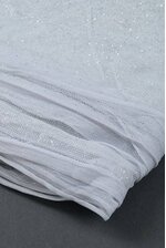 60" X 10YDS SPARKLE TULLE SILVER