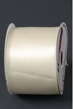 2.5" X 15YDS WIRED SUPREME RIBBON IVORY
