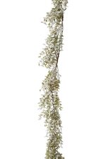 52" FROSTED FOREST BOXWOOD GARLAND NATURAL FROSTED
