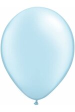 5"  ROUND LATEX BALLOON PEARL LIGHT BLUE PKG/100
