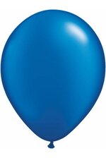 5" ROUND LATEX BALLOON PEARL SAPPHIRE BLUE PKG/100
