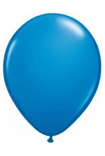 16" ROUND STANDARD LATEX BALLOON DARK BLUE PKG/50