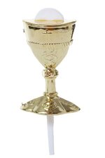 3" HOLY CUP PICK GOLD PKG/12