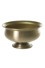 8.25" X 4.5" FIONA COMPOTE ANTIQUE GOLD