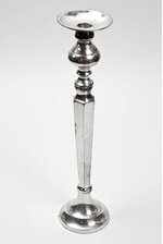 15" SILVER CANDLE STICK SMALL