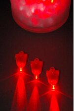 SUBMERSIBLE LED LIGHT RED PKG/12