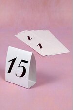NUMBERED TABLE TENTS 1-15 PKG/15