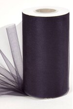 6" X 25YDS CRYSTAL TULLE NAVY