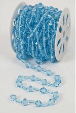 10YDS BEADED GARLAND ROLL TURQUOISE