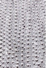 ROUND PARTY BEADS SILVER PKG/12