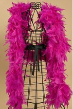 72" FEATHER BOAS (60GM) HOT PINK