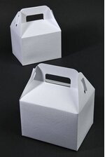 4" X 3.25" X 4.75" FAVOR BOX WHITE PKG/12