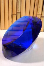 200MM CRYSTAL DIAMOND BLUE