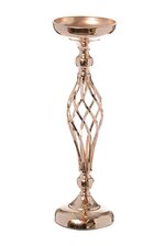 19.75" METAL BOUQUET STAND GOLD