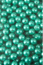 12MM ABS PEARL BEADS TEAL PKG(500g)