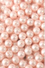 12MM ABS PEARL BEADS PINK PKG(500g)