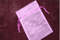 5 X 7" POUCHES BAG PURPLE PKG/12