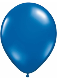 5" ROUND JEWEL LATEX BALLOON SAPPHIRE BLUE PKG/100