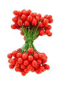 7MM HOLLY BERRIES RED PKG/144