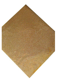 DIAMOND STICKER 10.75" X 9.75" GOLD