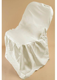 FOLDING CHAIR COVER IVORY