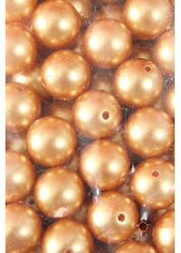 20MM ABS PEARL BEADS GOLD PKG(500g)