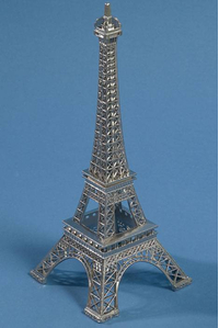 10" EIFFEL TOWER SILVER