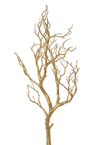 36" CORAL BRANCH GOLD