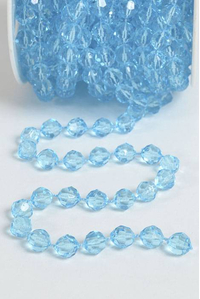 10YDS BEAD GARLAND ROLL TURQUOISE