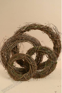 NATURAL GRAPEVINE WREATH BROWN