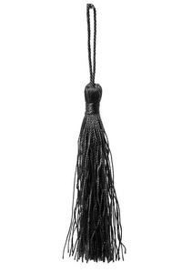 5" TASSEL BLACK PKG/12