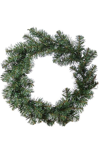 17" HUDSON VALLEY WREATH TWO TONE GREEN
