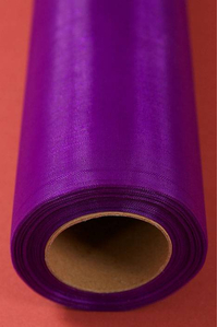 14'' X 25YDS ORGANZA PURPLE