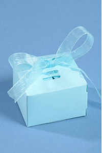 1.5" GIFT BOX W/RIBBON BLUE PKG/25