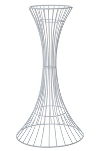 23" REVERSIBLE WIRE STAND WHITE