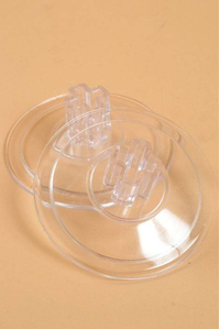 3.75" X 1.5" UNIVERSAL PIECE CLEAR PKG/6